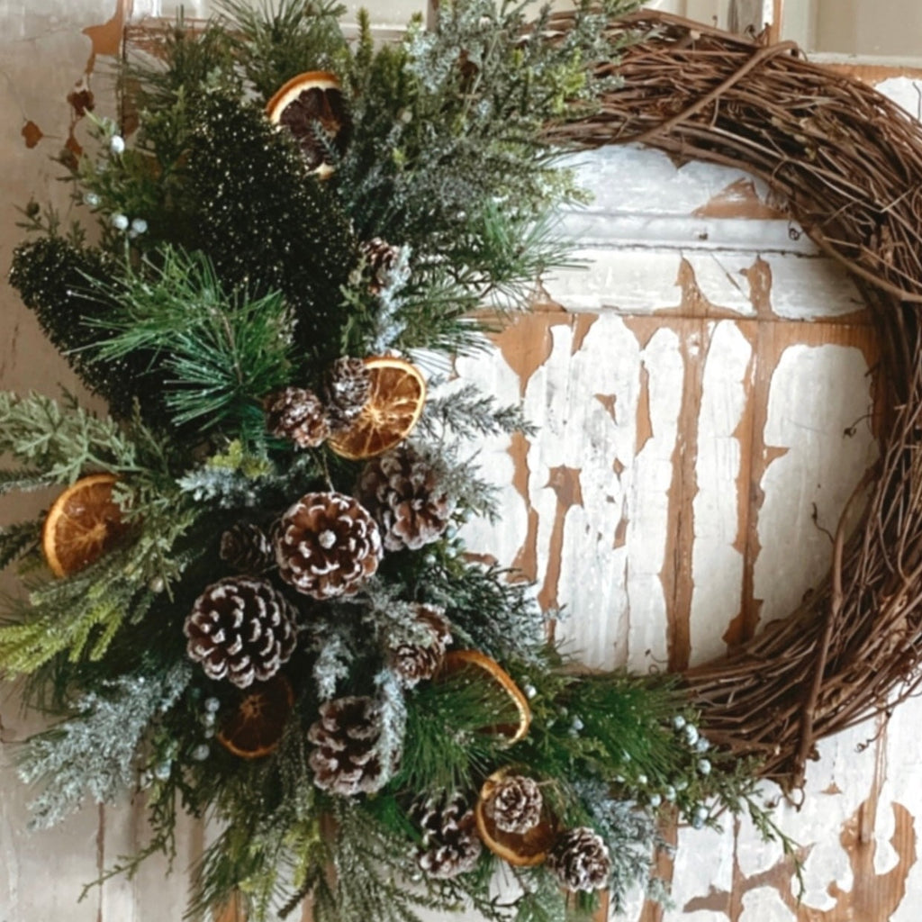 Wreath Workshop at 75 Degrees and Fuzzy