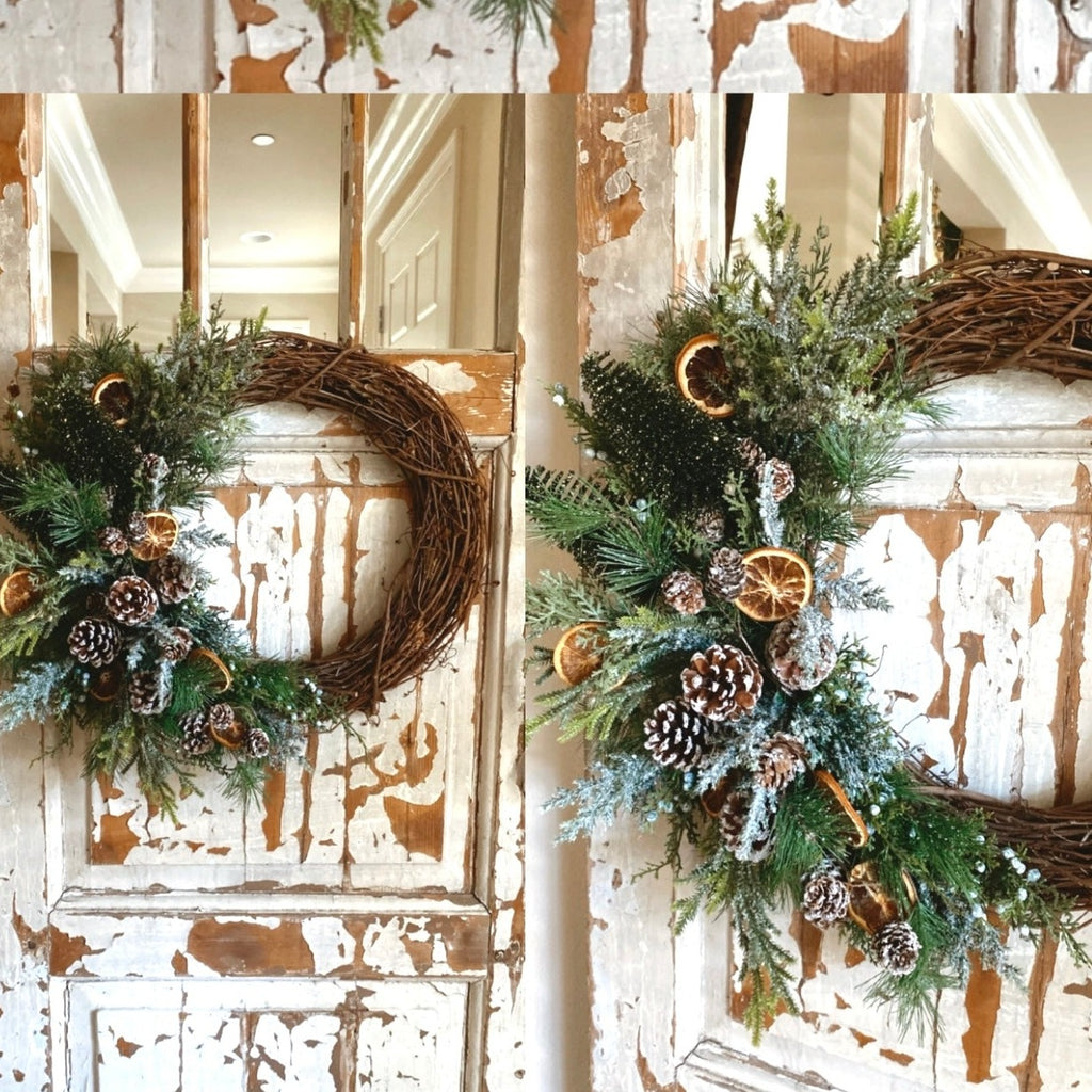 Wreath Workshop at 75 Degrees and Fuzzy